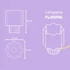 Lámpara Flowra