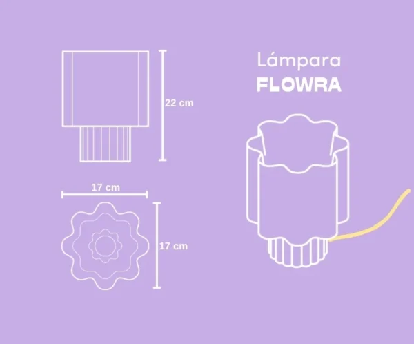 Lámpara Flowra