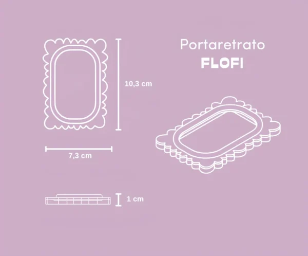 Portarretrato Imantado Flofi